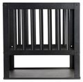 Eldstad 40 x 40 x 40 cm Svart Dangrill